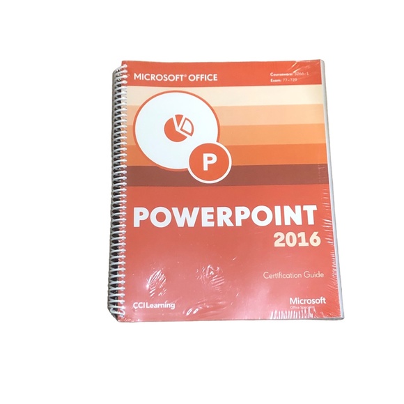 Microsoft Office PowerPoint 2016 Educational Certification Learning Guide-New - Picture 1 of 11